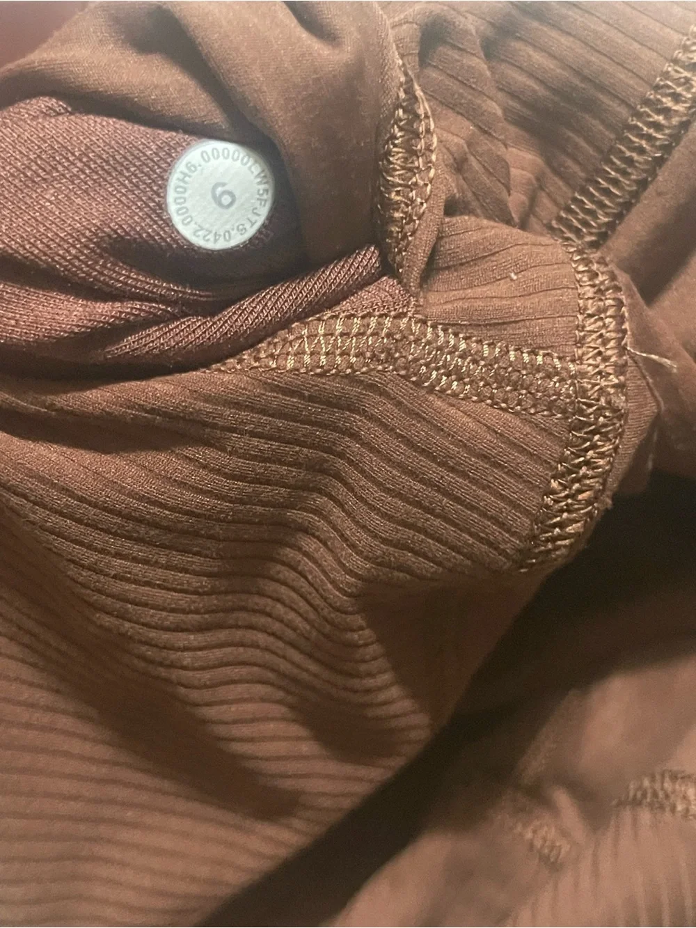 Lululemon Align Ribbed High-Rise Crop 23
